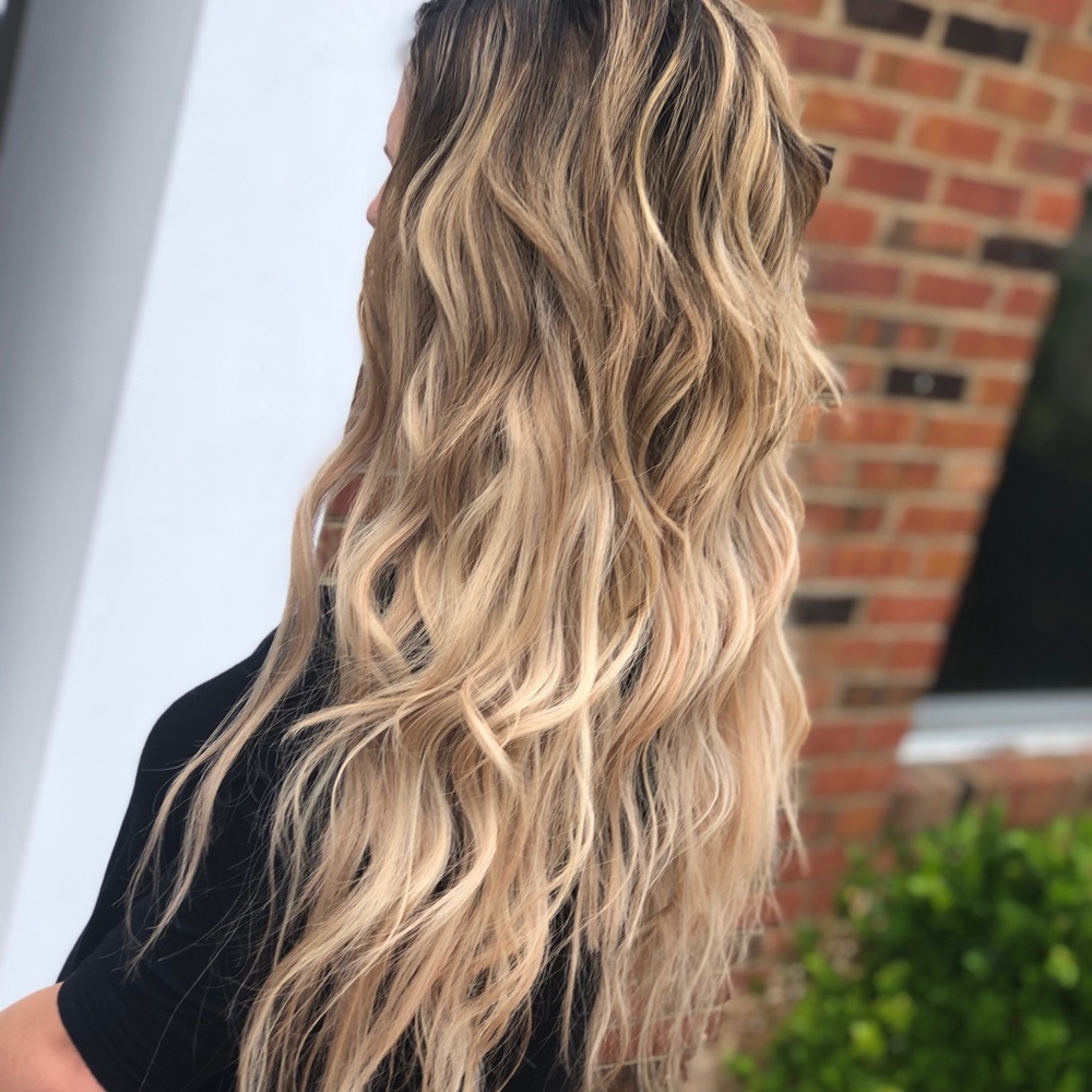 Hair wefts extensions glam seamless jz styles